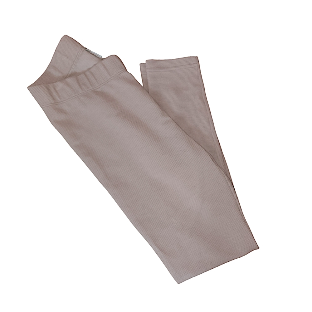 Tna Waffle Knit Butter Leggings, Taupe, Size Medium